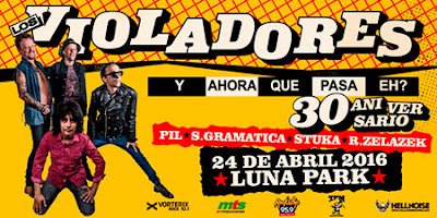 Los Violadores: explosión ultraviolenta en el Luna Punk