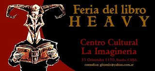 Se viene la 4º Feria del libro heavy