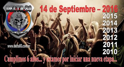 Aniversario de Delta 80