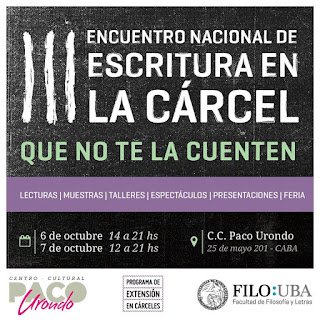 Encuentro Nacional de Escritura en la Cárcel
