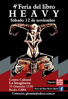 4º Feria del libro heavy