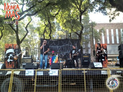 En el día de la Memoria, con Cumulonimbus volvió el rock en el Festival Nunca Más X