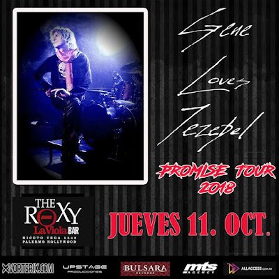 Michael Aston recrea Gene Loves Jezebel nuevamente en Buenos Aires