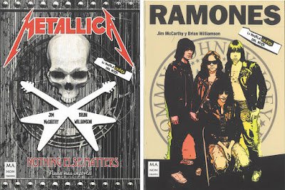 La historia en historietas de pesos pesados del rock