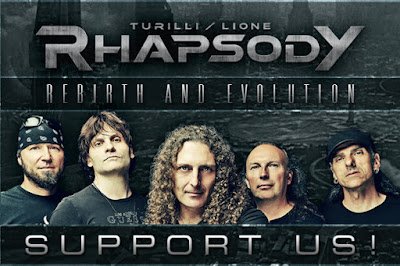 Luca Turillli y Fabio Lione se unen en un nuevo Rhapsody