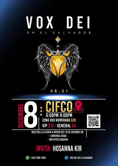 Los guatemaltecos Vox Dei están de regreso