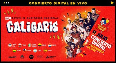 Caligaris adelantó detalles de su primer concierto digital