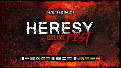 Llega el Heresy Fest Online – Segunda Edición