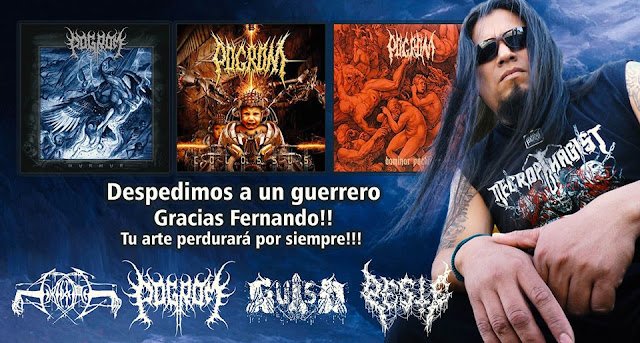 Murió Fernando Nava, bajista y vocalista de Pogrom