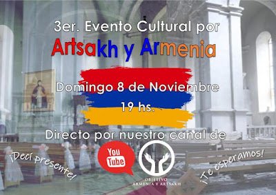 Festival cultural solidario por Artsakh y Armenia