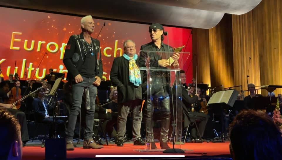 Scorpions condecorado en Europa