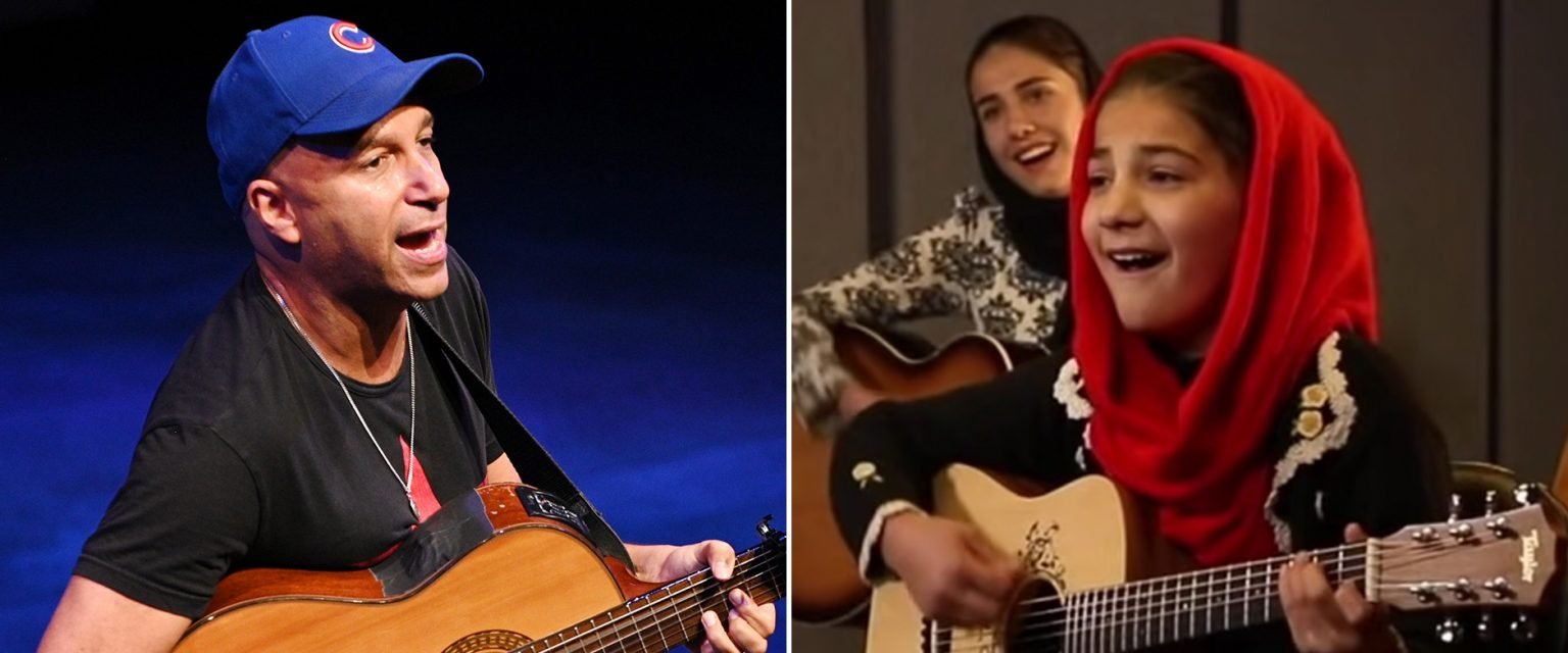 Tom Morello colabora para que niñas afganas escapen de los talibanes