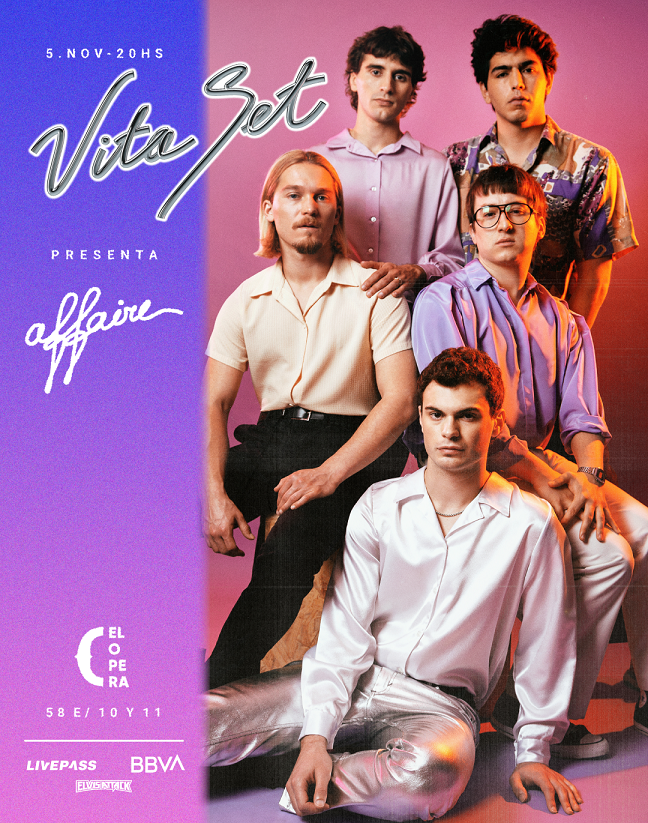 Vita Set presenta su segundo disco en el Ópera de La Plata