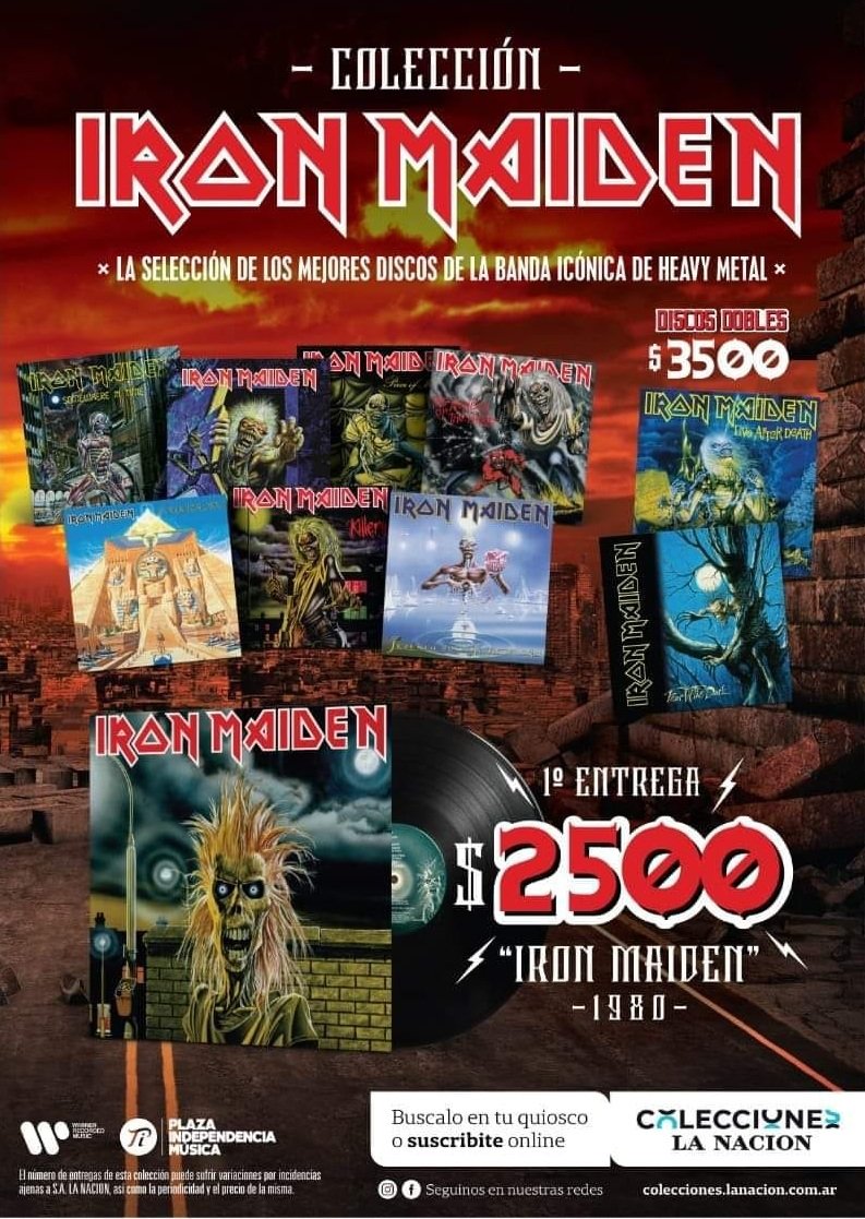 La Nación aprovecha el éxito de Iron Maiden