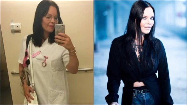 Anette Olzon, ex-Nightwish; cantante de metal de noche, enfermera de día