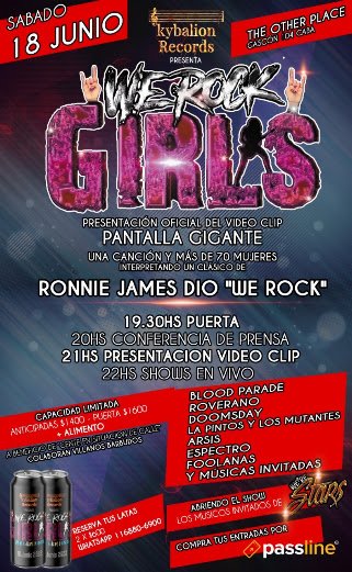 Se viene «We Rock Girls»: estuvimos charlando con la tecladista Daiana Benítez