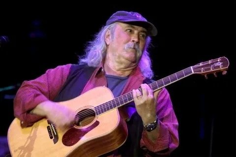 Murió David Crosby, leyenda del folk-rock