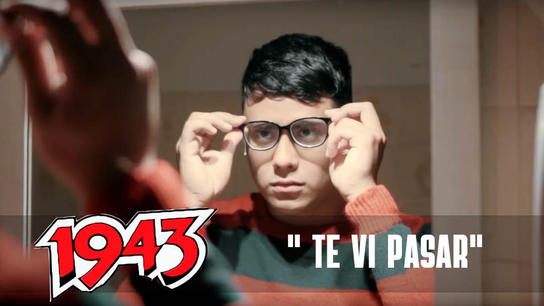 1943 estrena el videoclip de «Te vi pasar”