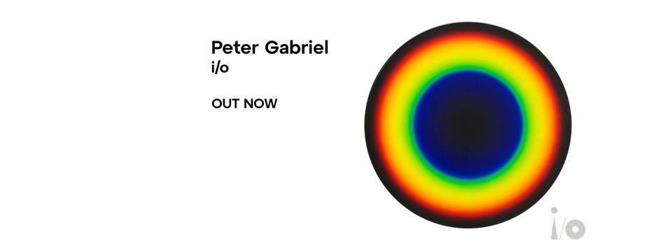 Peter Gabriel lanza el Bright-Side Mix de la canción que da título a «i/o», su próximo álbum