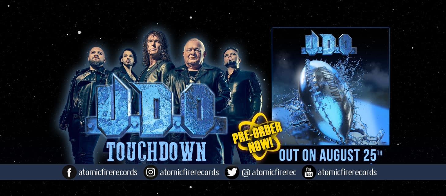 U.D.O. anuncia el álbum «Touchdown»