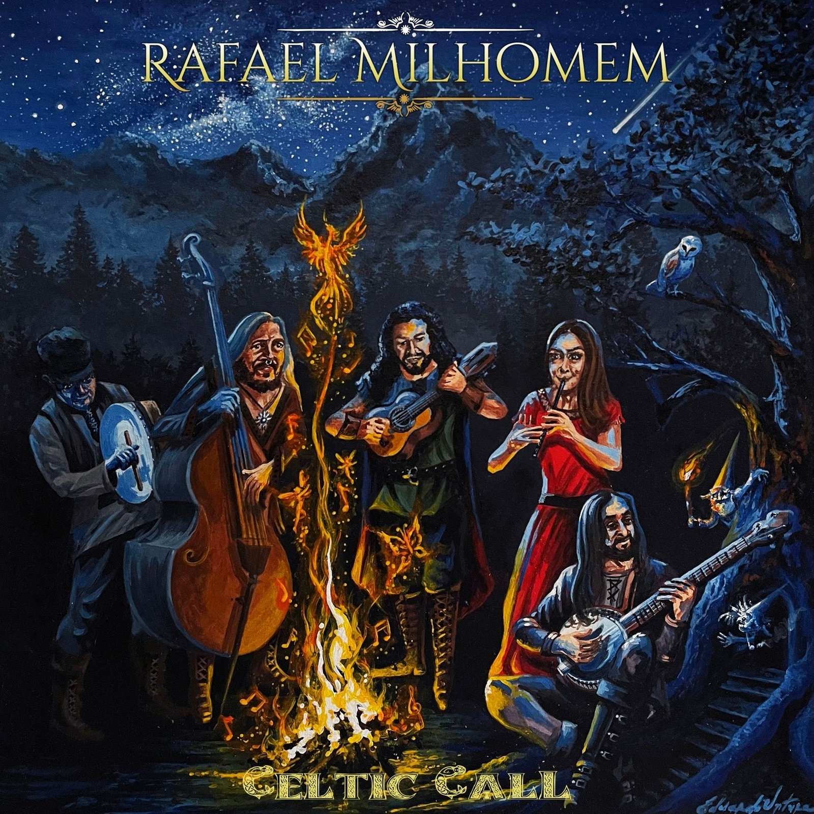 El guitarrista de Goiás, Rafael Milhomem, lanzó su nuevo single, la canción folk «Celtic Call»