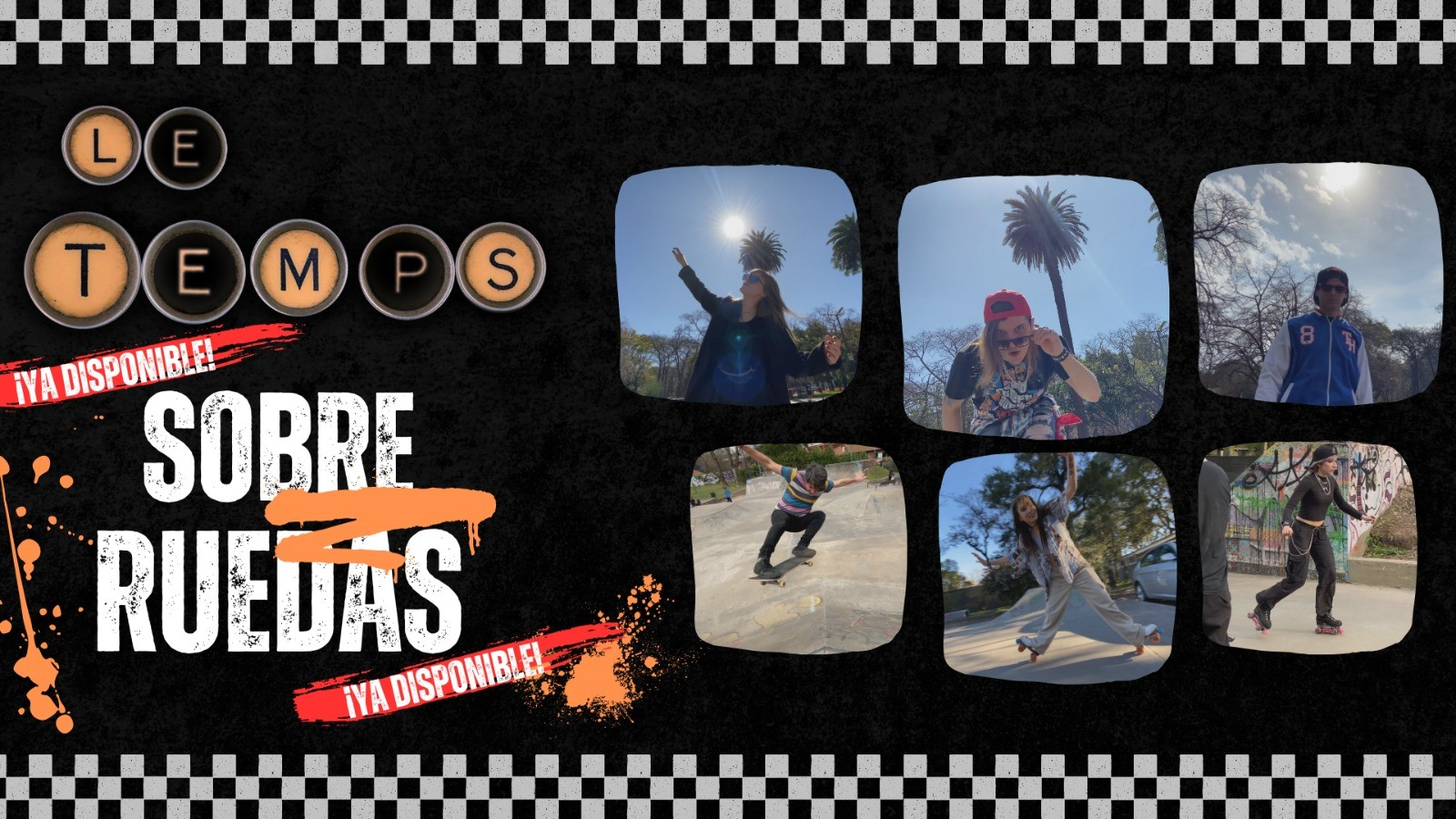 Le Temps lanza el videoclip «Sobre Ruedas»