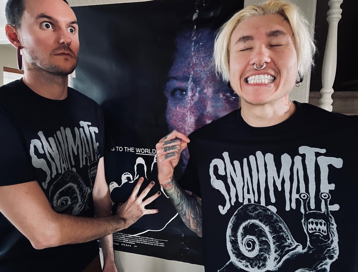 El dúo de grindcore-rap de synthpunk de Phoenix, Snailmate, presenta el LP «Stress Sandwich» y el video «The Laziest Man in the World»