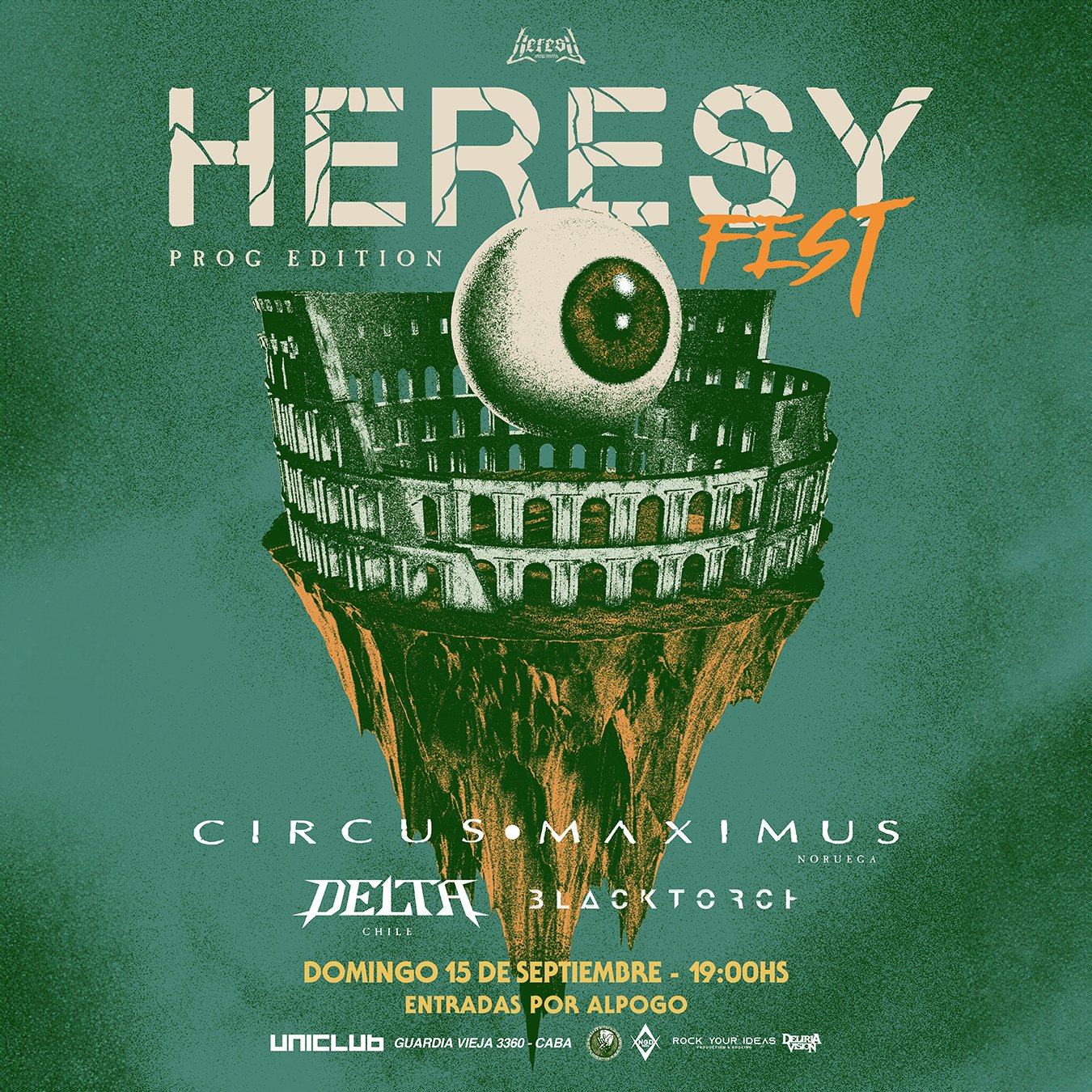 Heresy Fest Prog Edition: Sumergite en una noche épica de metal progresivo