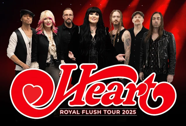 Heart anuncia artistas que actuarán como teloneros para la gira «Royal Flush» de 2025