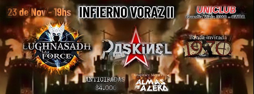 Se viene el Festival Infierno Voraz