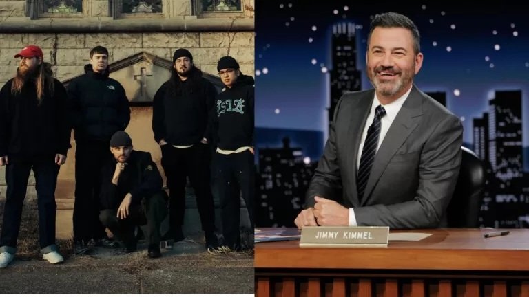 Knocked Loose destroza el show de Jimmy Kimmel con agresiva presentación