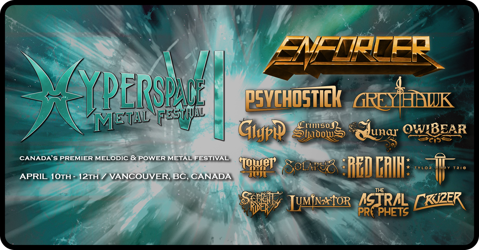 Hyperspace Metal Fest va sumando artistas a la grilla 2025