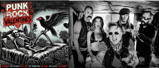 The Oxys junto a grandes artistas formará parte del compilado «Punk Rock Valentines»