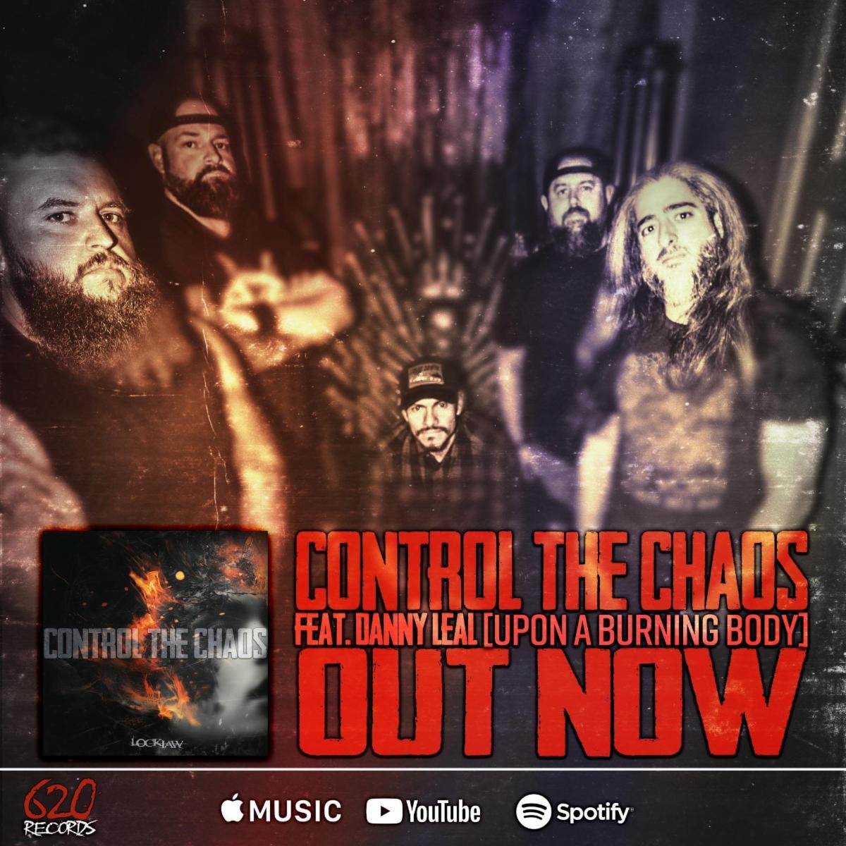 Lockjaw lanza el nuevo sencillo explosivo «Control the Chaos»