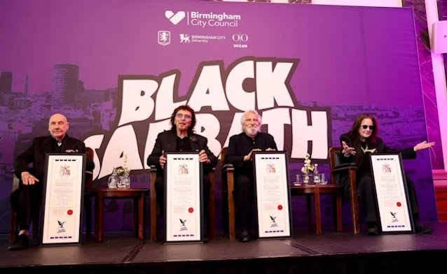 Black Sabbath ha sido condecorado en su ciudad natal