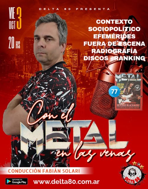 Programa «Con el Metal en las venas» T2 – E13