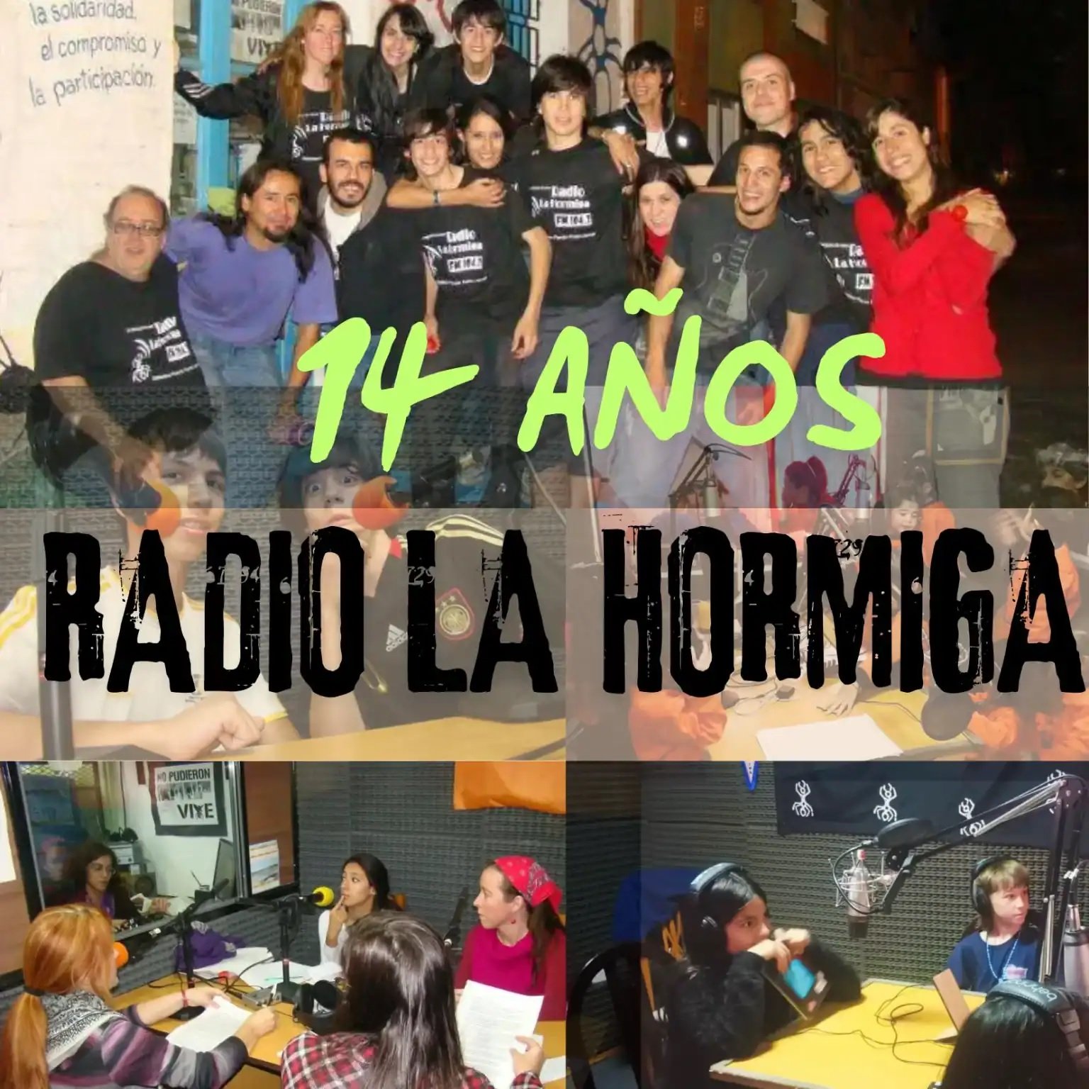 Radio Comunitaria La Hormiga FM 104.3 celebra los 14 años