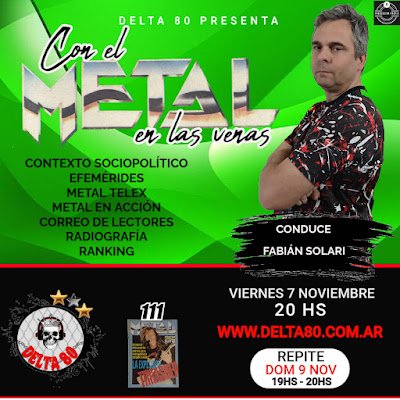 Programa «Con el Metal en las venas» T2 – E18