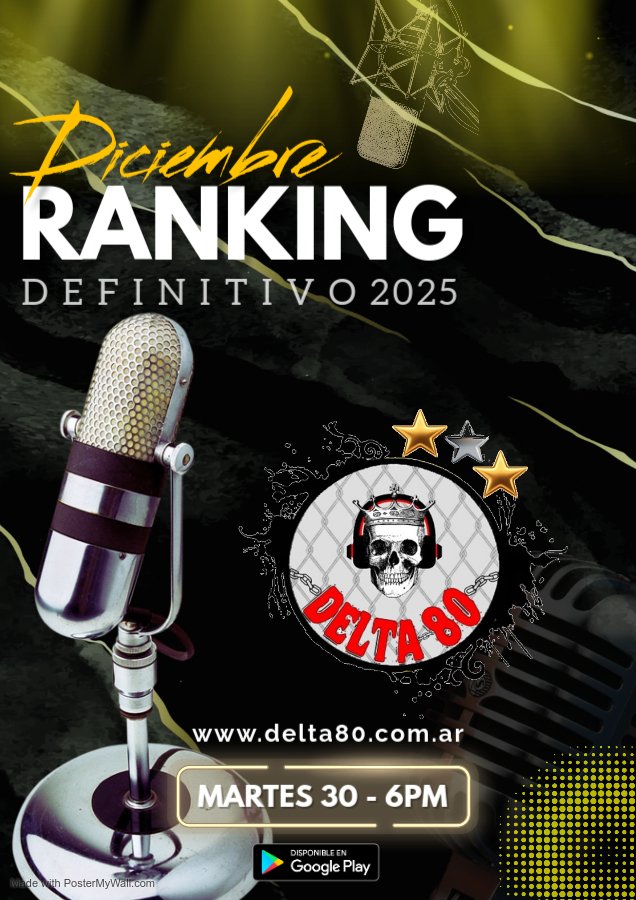 Quinto Ranking Anual Delta 80
