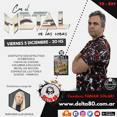 Programa «Con el Metal en las venas» T2 – E21