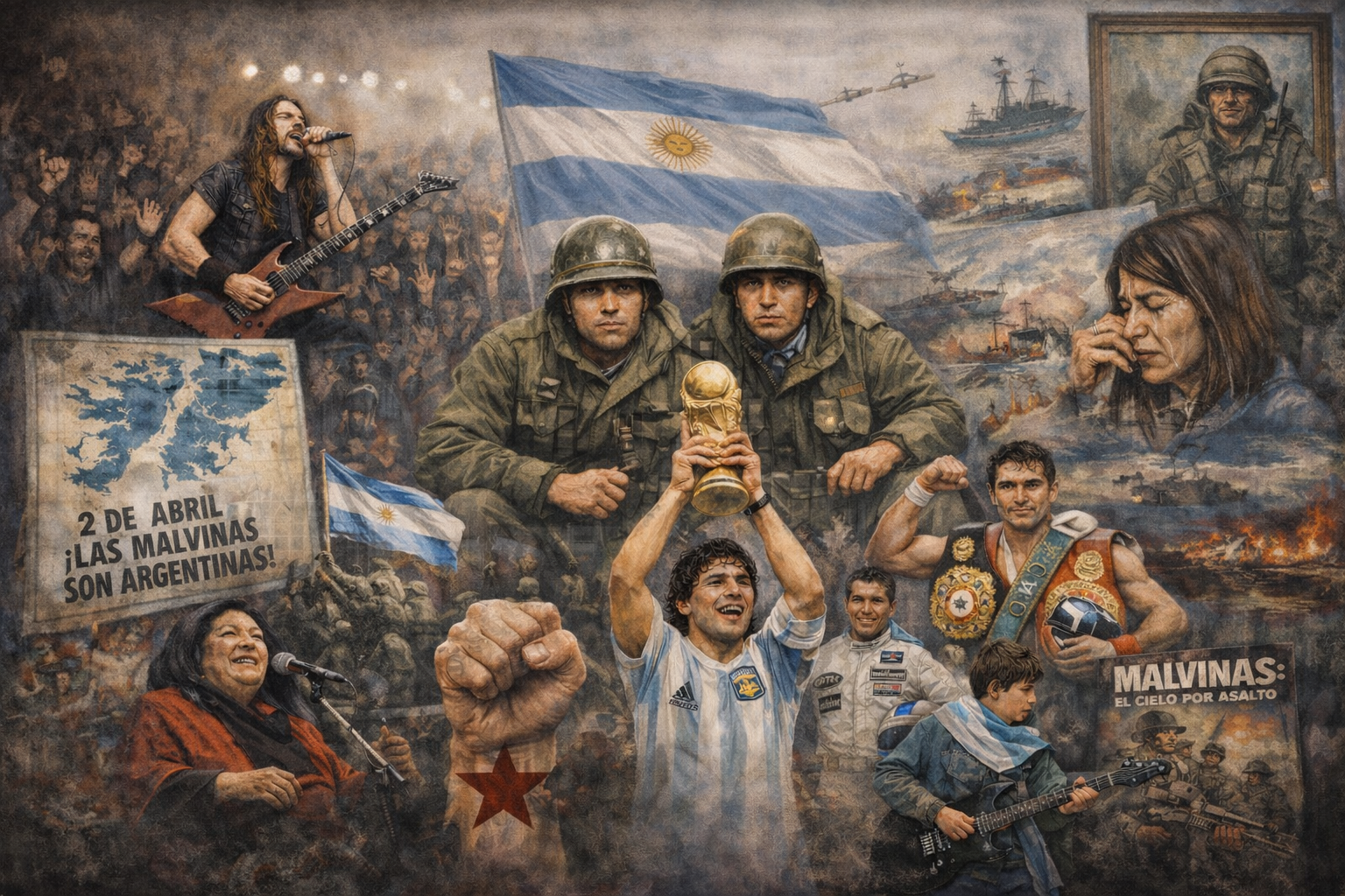 2 de abril: memoria, ruido y pueblo